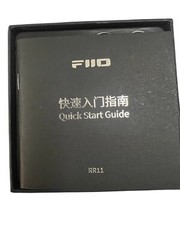 Fiio RR11 Retro Portable Stereo Radio FM/AMP dual modes/Aluminum body -OPEN BOX