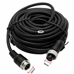 4 Pin Aviation Extension Cable (16/33/50/66FT) Backup Camera Cord Car Video Wire
