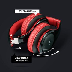 ISO Bluetooth 5.0 Wireless Over Ear Foldable Stereo Headphones with 30 Hours …