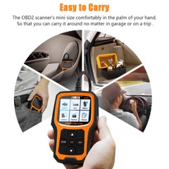 ANCEL AD410 Automotive OBD2 Scanner Car Check Engine Fault Code Reader Diagnosis