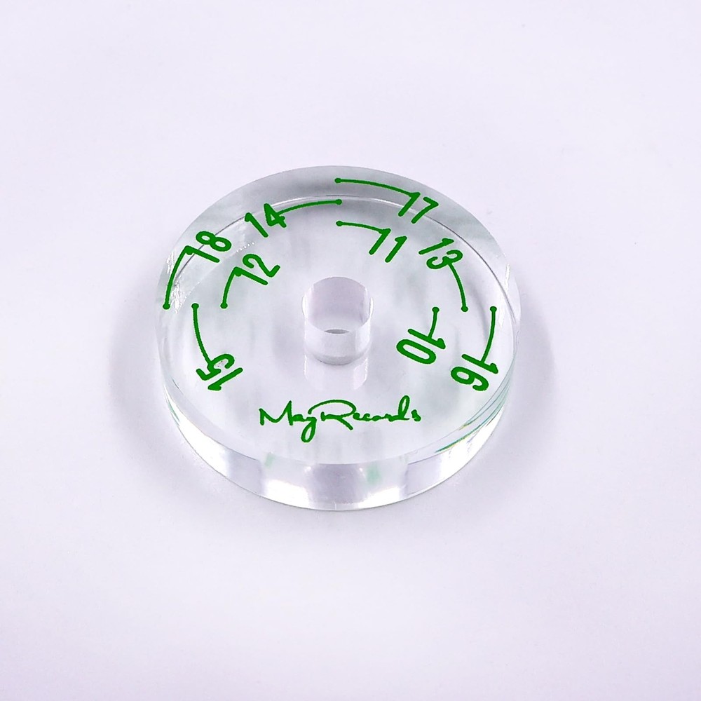 Vinyl Record Adapter 45 RPM Acrylic Turntable Insert
