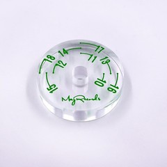 Vinyl Record Adapter 45 RPM Acrylic Turntable Insert