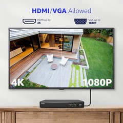 ANNKE 5IN1 4K 8MP 8CH DVR Video for CCTV Security Camera System AI Motion H.265+