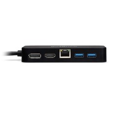 Gofanco mDPDock1847 Mini DisplayPort Video Dock with USB 3.0 LAN Hub – Black