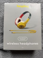 heyday Wireless Headphones Bluetooth 5.4 Multicolor Up to 40 Hours Playback AUX