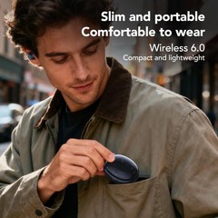 MS216 Sleep Earbuds Bluetooth 6.0 in Ear Light-Weight Headphones, Mini Sleep …