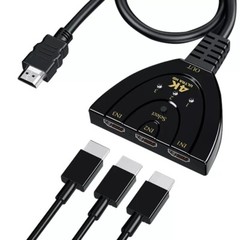 2FT-4K HDMI 2.0 Cable Auto Switch Switcher Splitter Adapter 3 In-1 Out Device