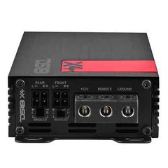 DS18 Ultra Compact Class D 4-Channel Powersports/Marine Speaker Amplifier Amp X4