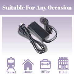 54.6V AC Adapter Battery Charger For E-Glide S/T Power Cord