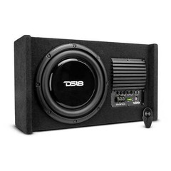 DS18 EN-DF10A 10″ Amplified Shallow Subwoofer Enclosure – Powered Subwoofer 500W