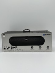 Jambar Wireless Speaker Bluetooth, Black 30ft Wireless Area 2 Hours Small Black