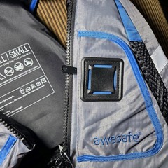 Awesafe Adult Watersport Universal Life Vest Adult X-Small/Small, Blue NEW