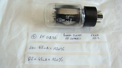 RT LA RADIOTECHNIQUE GZ32 NOS TUBE SEVERAL AVAILABLE