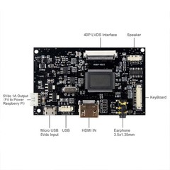 Vsdisplay 8 1024X768 Ips Lcd 8 Inch Hj080Ia-01E Controller Board