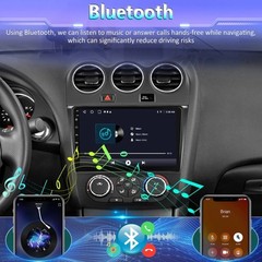 Android 15 64GB Carplay Car Stereo Radio GPS Navi FM For Nissan Altima 2008-2012