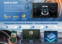 CAM+DVR+Android Auto 14 10.1″ for 2008-2012 Honda Accord Car Radio Apple CarPlay