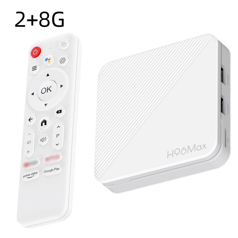 H96MAX H313 Android 14 TV Box 2GB RAM 16GB ROM 4K Ultra HD WiFi 6 BT5.0