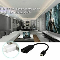 Mini DisplayPort Thunderbolt To HDMI Adapter For Microsoft Surface Pro 2 3 4 BLK