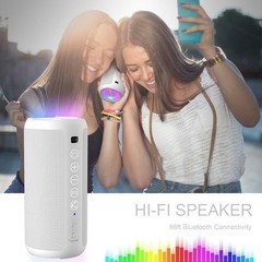 Waterproof Bluetooth Speaker: 30 Hours Playtime, Perfect for Outdoors