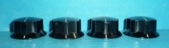 4 Popular Radio Receivers Transmitters Transceiver Knobs 1.5in Dia 0.25in Shaft