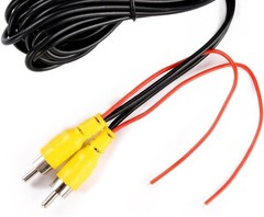 20′ Car Video RCA Extension Cable Auto Rear View Backup Parking Camera Wire Cord