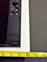 Simrad NSS evo3 or Zeus3 White King Starboard Backing Plate covers larger hole