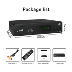 Free to air ISDB-T Digital TV Tuner Receiver Perfect for Latin America and Japan