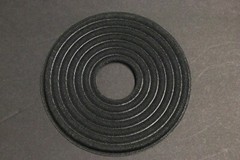 1 PCS 5.75″ in X 1.5″ in Cup SPEAKER FLAT DAMPER SPIDER OD145 mm x ID 38.9 mm