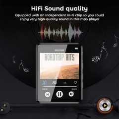 MP4/MP3 Player Lossless 2.5″ Touch Screen Music Player FM Radio Support 128GB