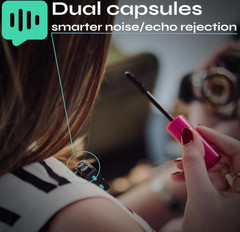 CreatorMic voice-enhancing mini wireless microphone for iPhone/Android/Camera