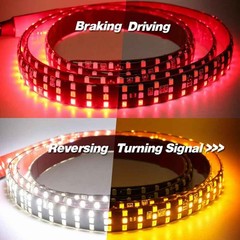 For Ford F-150 Tailgate LED Strip Bar Truck Brake Turn Signal Tail Light 60″Inch