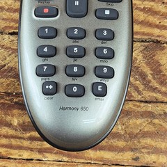 Logitech Harmony 650 Programmable Universal Remote Color Screen Tested Used