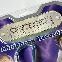Vtg Y2K Cyber Gear Mini Phone Recorder 1990s 2000s Electronics 60468