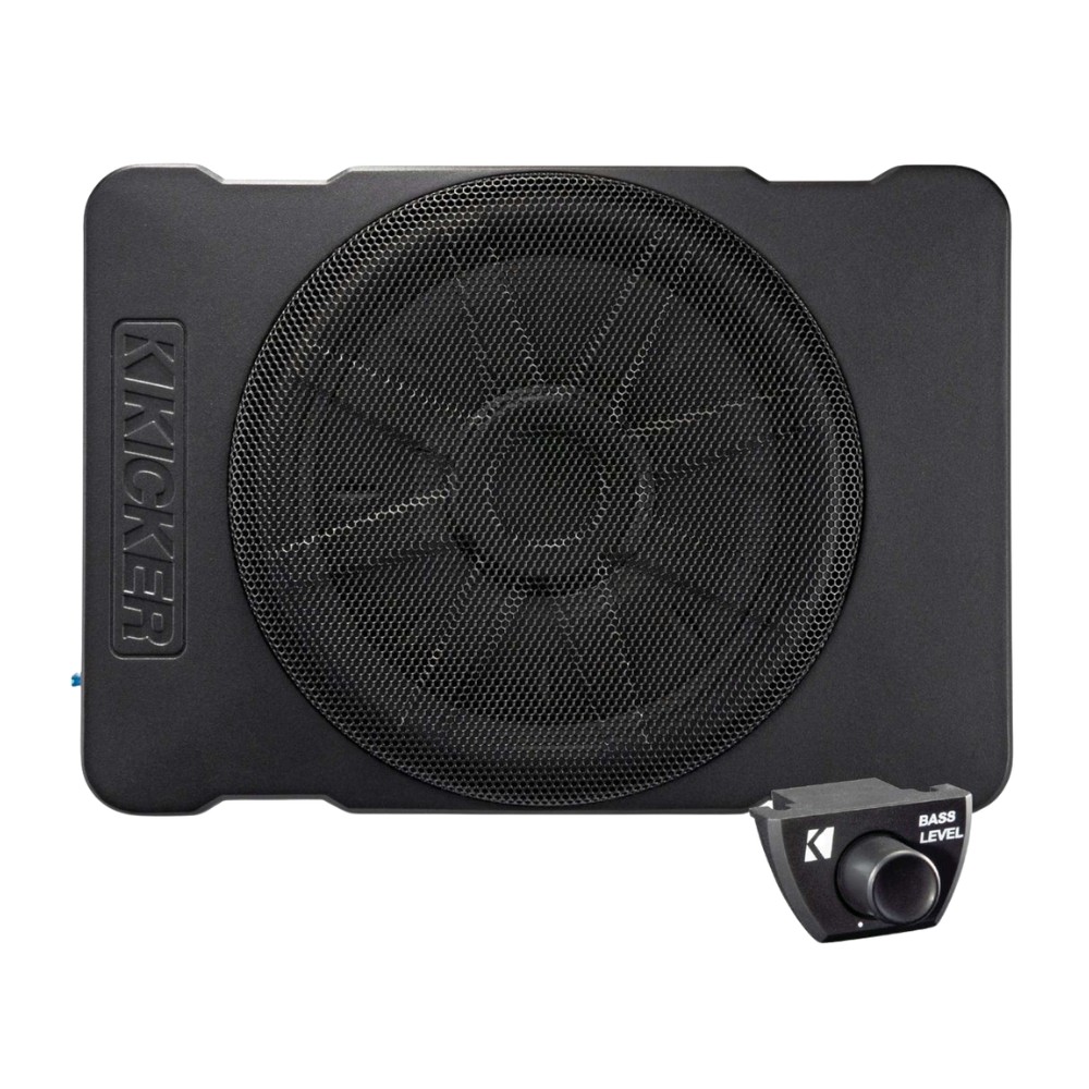 Open Box Kicker 10″ 51HS10 10″ 180W RMS Hideaway Compact Powered Sub Enclosure