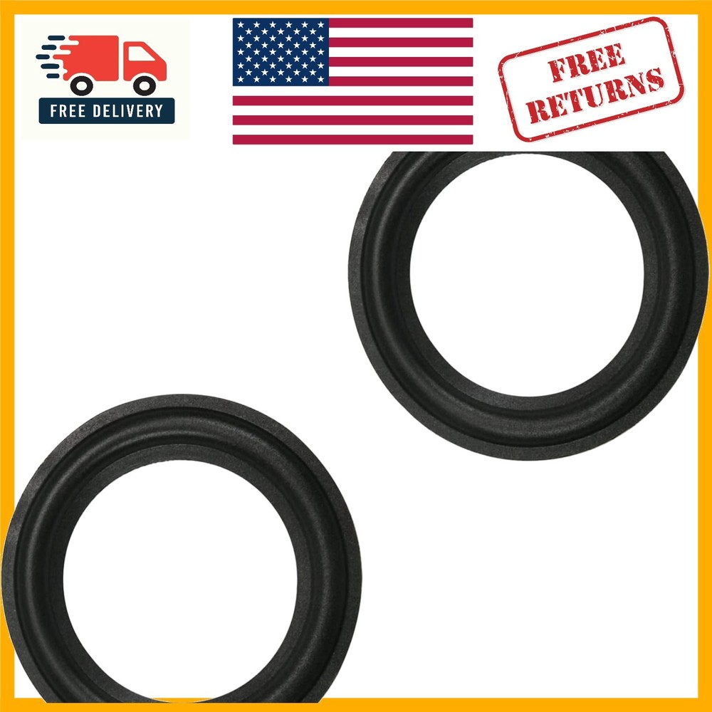 3.5inch Durable Foam Speaker Edge Replacement Kit for Enhanced Sound Quality