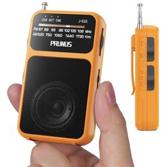 J555 Pocket Radio AM FM USBC Charging& Battery Operated, Excellent Reception&…
