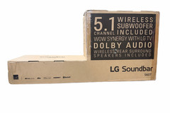 LG S60TR Home Theater Soundbar with Dolby Audio and Rear Speakers, 5.1 channel