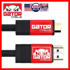 Micro HDMI to HDMI Cable Adapter Converter 4K GoPro HERO 7 6 5 4 3 Camera 60Hz