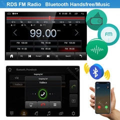Android 13 CarPlay GPS WiFi 10.1″ Double 2Din Touch Vertical Car Stereo Radio BT