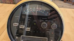 Vintage Weltron 2001 Spaceball AM/FM Radio Yellow 8 Track