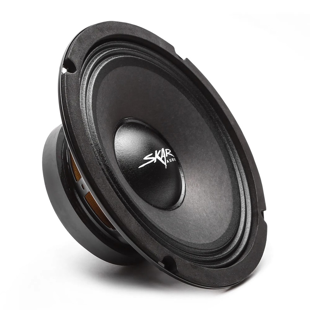 NEW SKAR AUDIO FSX8-8 350-WATT SINGLE 8-INCH 8 OHM MID-RANGE LOUDSPEAKER