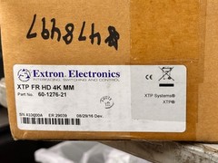 Extron XTP FR HD 4K MM Part 60-1276-21 – In Box – Please Read