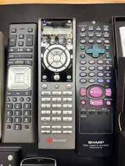Mixed Bulk Lot of 35 Untested Remote Controls All with Covers Sony JVC Toshiba