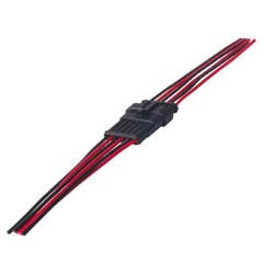 1 Set 6-Pin 6-Way Car Waterproof Male Female Electrical Wire Connector Plug