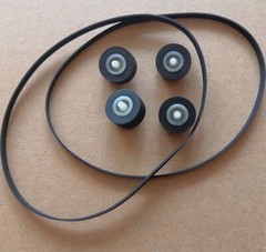 belt pinch roller for JVC718 JVC254 JVC218 JVC354 JVC318 cassette deck walkman