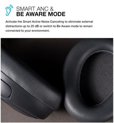 JLab JBuds Lux Active Noise Cancelling Bluetooth Headphones Cloud White