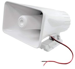 Pyle Indoor/Outdoor PA Horn Speaker – 8” Portable PA Speaker 8 Ohms & 65W