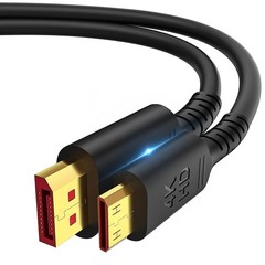 4K DisplayPort to Mini HDMI Cable 5FT, DP to Mini HDMI Male Video UHD 1440P/2K@1