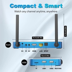 Superbox S6 max Android Smart TV Box 8k Ultra HD Voice Control System fast ship