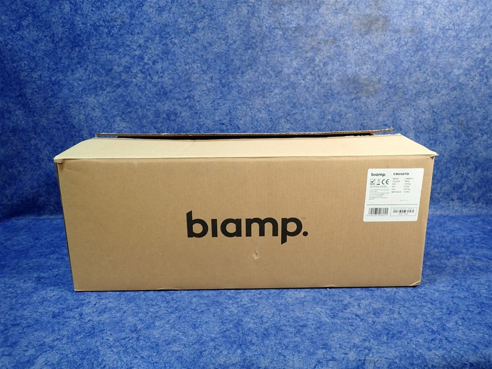 Biamp Desono CM60DTD Full Range Two-Way 6.5-inch Ceiling Loudspeaker Pair (Q15)
